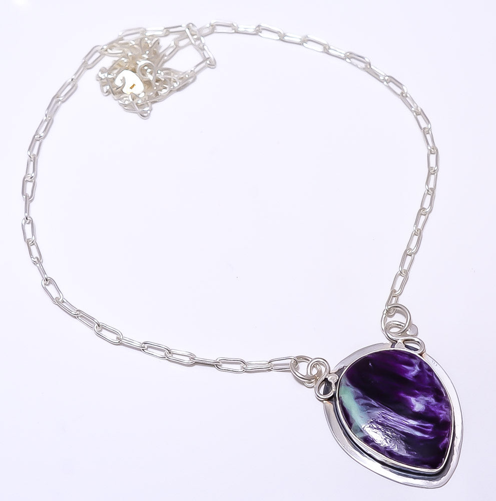 KAMMERERITE - KOP KROM MINE 925 STERLING SILVER BALI NECKLACE ADJUSTABLE 16-24" - CP_9248_84_4