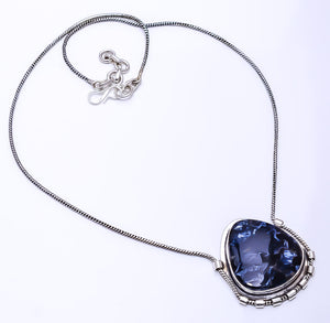 PIETERSITE - NAMIBEA 925 STERLING SILVER CHAIN PENDANT 19-23" - CP_9269_108_43